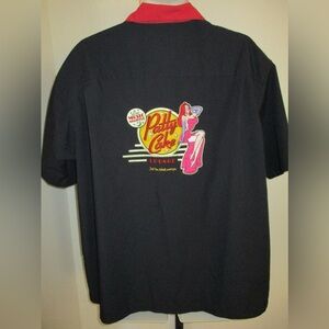 Vintage Disney Roger Jessica Rabbit Button Bowling Mens Shirt Patty Cake Small